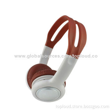 Kids' Headphones, Brown Color, 20Hz to 20,000Hz Frequency Response Range
